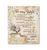 Deer To My Wife I Choose Both Couple Gift Ideas Canvas And Poster