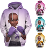 Ribbon Awareness Colors Warrior Health Awareness Melanin Hoodie