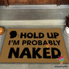 Funny Doormats Naked Doormat LH