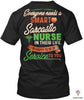 Gifts For Nurses Everyone Needs A Smart Sarcastic Nurse In Their Life Im Happy To Be Of Service To You 2D Unisex T Shirt or Hoodie HH