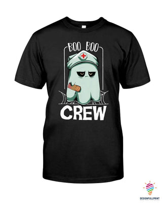 Gifts For Nurses Nurse Ghost Boo Boo Crew 2D Unisex T Shirt or Hoodie HH