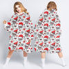 Christmas Xmas Gifts Skull Gifts For Skull Lovers Skull Wearable Blanket Snug Hoodie For Teens And Adults HG