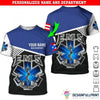 Personalized Name And Department EMS Hoodie 3D All Over Printed Clothes Long Sleeve Shirt T shirt Bomber Shorts Men Tank Top HG