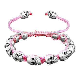 Smile Skull Skeleton Bead Bracelets