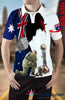 Gift For Christian Gift For Veteran Lover Jesus Australia Veteran Polo Shirt NHD