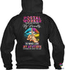 Postal Worker Makes No Mistake My Attitude Depends On Who You Are 2D Unisex T Shirt or Hoodie HH