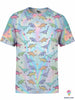 Dinosaurs 3D T-Shirt HG Velvet Tshirt