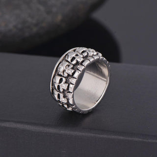 Baby Skull Men Ring