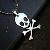 Punk Skull Head Pendant Necklace