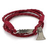 Retro Skull Woven Braided Bracelet