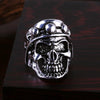 Punk Men's Skull Biker Alloy Ring
