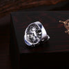Punk Men's Skull Biker Alloy Ring