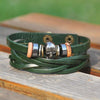 Skull Head Charm Unisex Bracelet