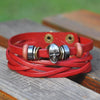 Skull Head Charm Unisex Bracelet