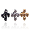 Fashion Skull Stainless Steel Stud Earrings