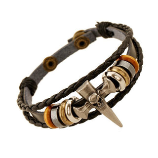 Punk Spike Skull Strand Bangle