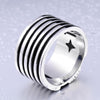 Classic Punk Biker Skull Ring