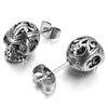 Rock Eyes Skull Stud Earrings