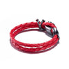 Punk Skull Adjustable Braided Bracelet