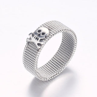Stainless Steel Classic Skull Ring