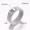 Stainless Steel Classic Skull Ring