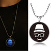 Glow In The Dark Skull Necklace