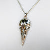 Vintage Punk Jewelry Bird Skull Necklace