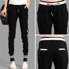 Knitted Skull Drawstring Pants