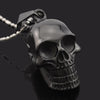 Enthusiast Stainless Steel Skull Necklace