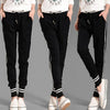 Knitted Skull Drawstring Pants