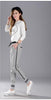 Knitted Skull Drawstring Pants