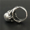 Stainless Steel Skull Locomotive Ring