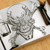Deep Engraved Skull Bracelet