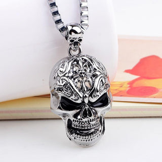 Skull Men Pendant Necklace - designfullprint