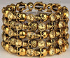 Skull Skeleton Stretch Bracelet