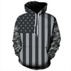 Men/Women 3D Print Striped Stars Mr.1991INC US Flag Pullover Hoodie - designfullprint