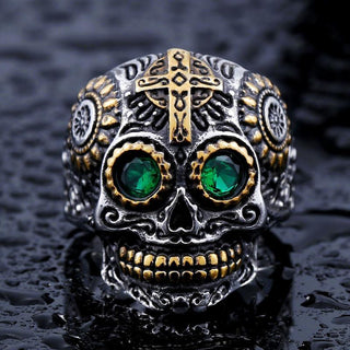 Biker Hot Skull Ring
