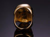 Stainless Steel Black Skull Ring