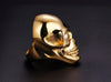 Stainless Steel Black Skull Ring