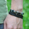 Skull Head Charm Unisex Bracelet