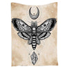 Skull Gift Gift For Butterfly Lover Skull Butterfly Mandala Moon Star Blanket Fly Animal