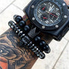 Skull with Crown Bracelets - designfullprint