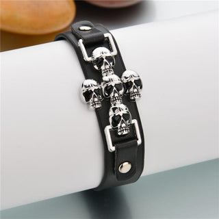 Belt Buckle Skull Bracelet