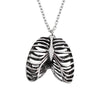 Chest Rib Skull Necklace
