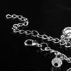 Halloween Christmas Jack Silver Plated Charm Bracelet