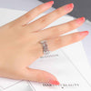 Musical Note Sterling Sliver Rings for Women - designfullprint