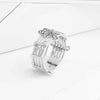 Musical Note Sterling Sliver Rings for Women - designfullprint
