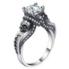 Ghost Skull Skeleton Ring