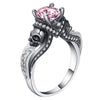 Ghost Skull Skeleton Ring