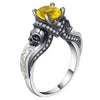 Ghost Skull Skeleton Ring
